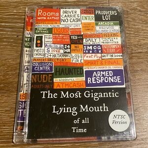 *SOLD* Authentic RADIOHEAD The Most Gigantic Lying Mouth Of All Time DVD